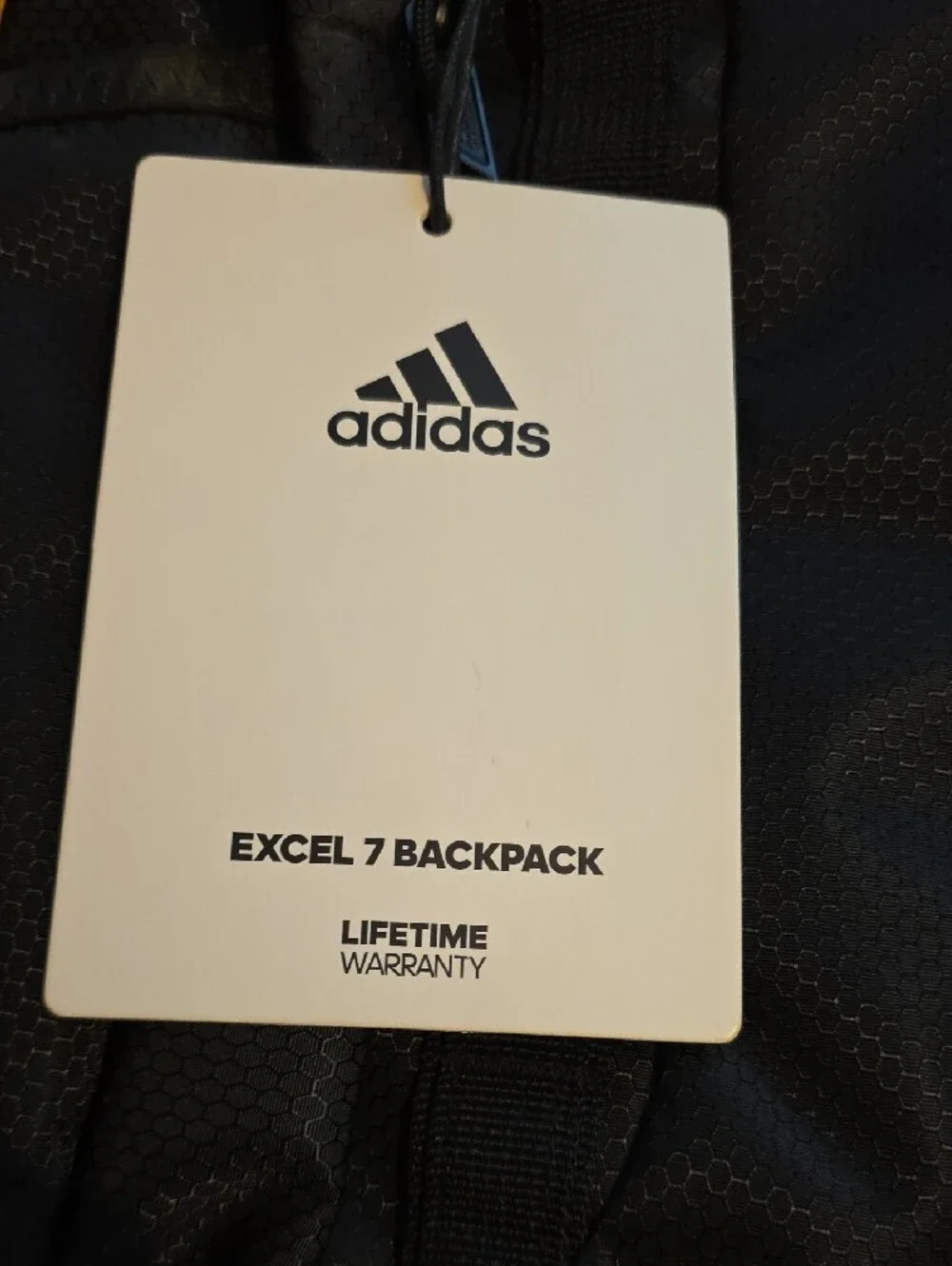 adidas Black Excel 7 Backpack